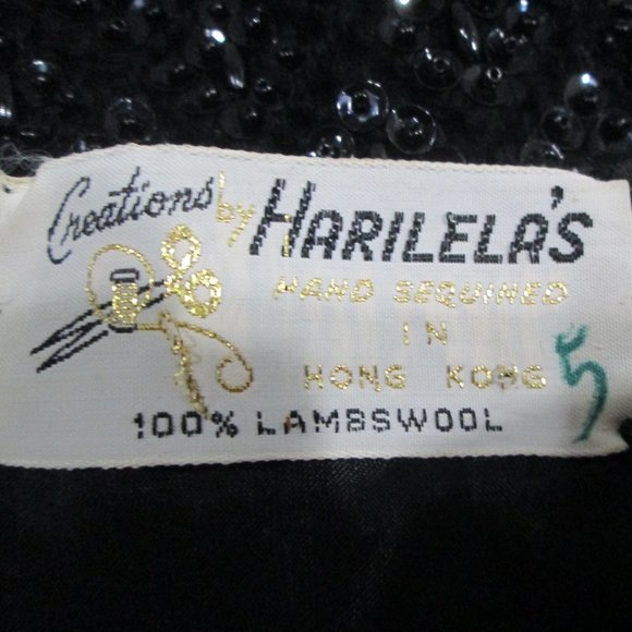 Vintage 1950's Harilela's Beaded Tank / Shell - Picture 5 of 5